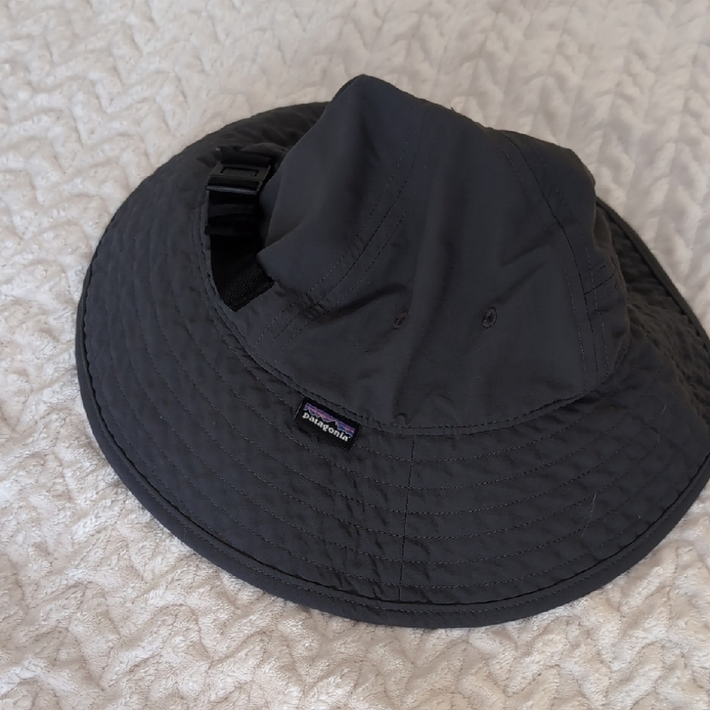 Patagonia Grey Textured Bucket Hat